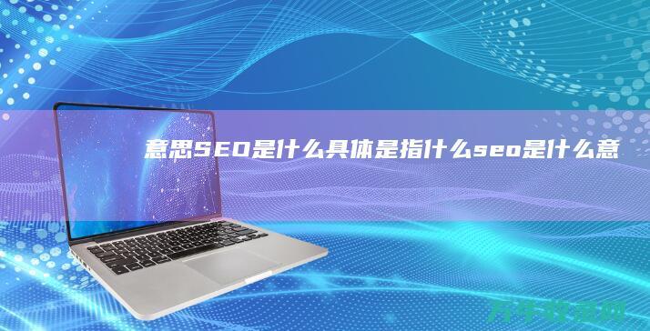 意思 SEO是什么 具体是指什么 (seo是什么意思知乎)